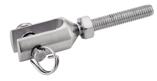 (Lot de 5) Embout filité à chape usinée - Pas à droite - Petit modèle - Inox A4 image