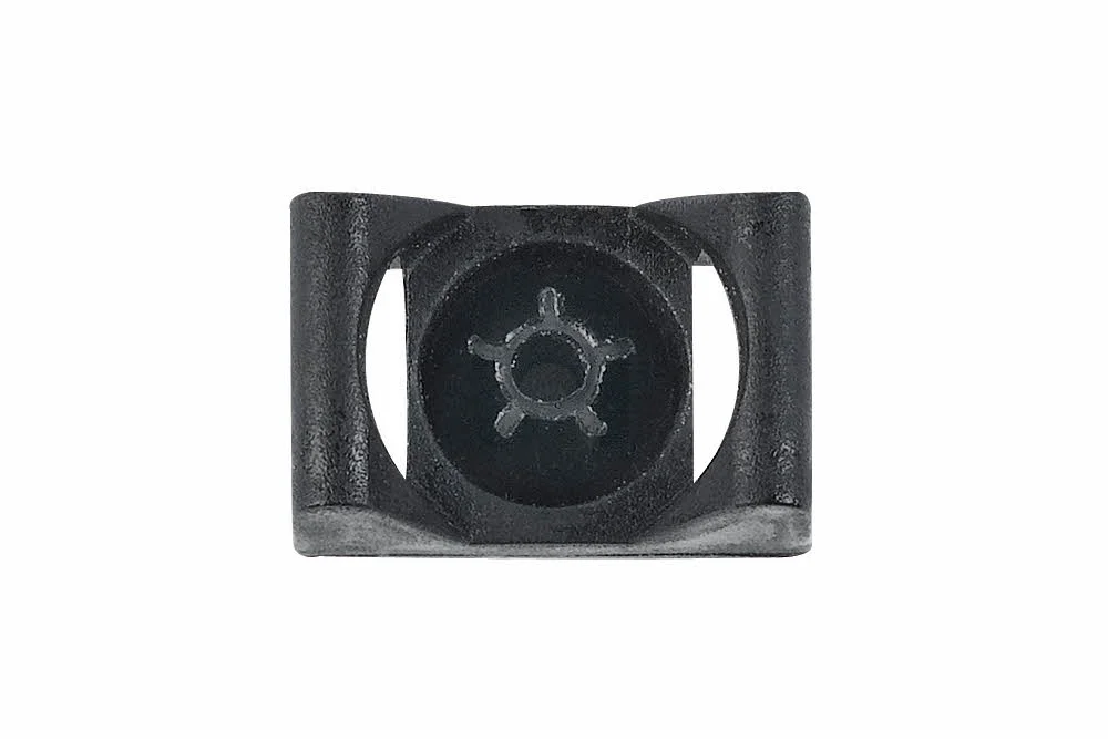 Boite de 100 - Base pour collier de serrage - Installation avec un pistolet à gaz - Nylon image