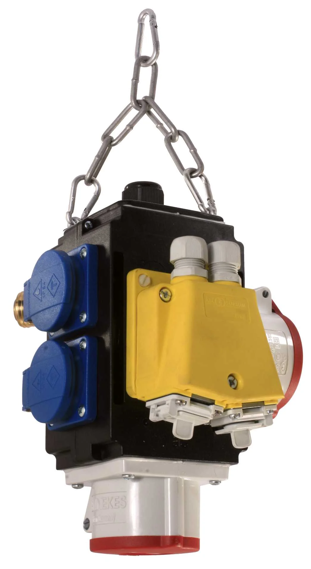 COFFRET DE PRISES SUSPENDU MIXO3DAT+  2 PRISES NF 1PNT/16A/250V image