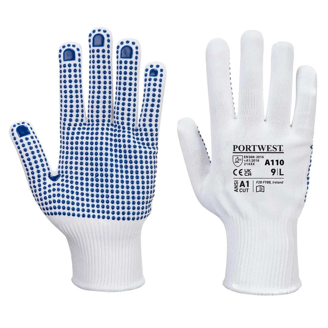 Gants Polka Picots PVC image