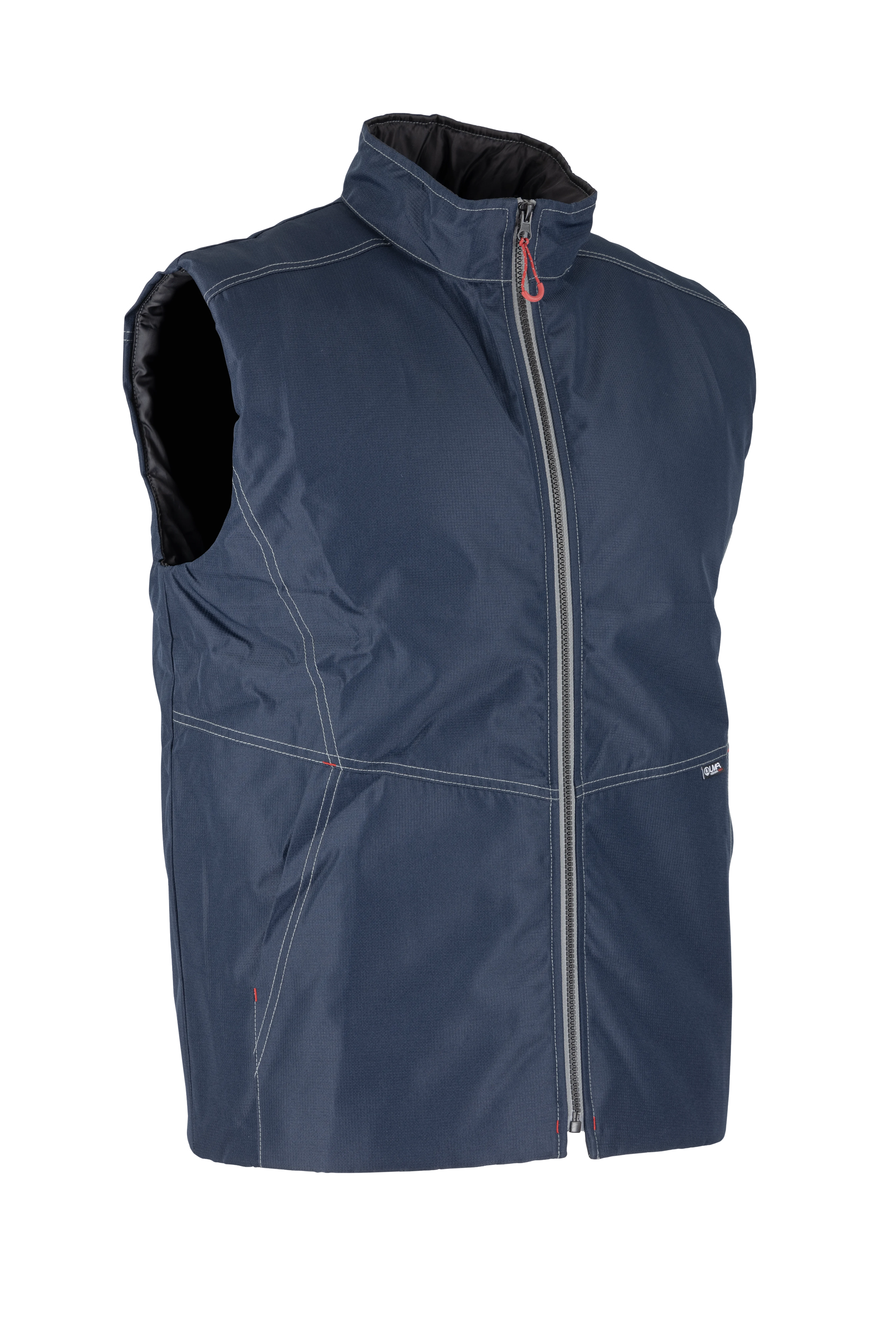 Veste de travail mixte sans manches matelassé MECANIC - MARINE image