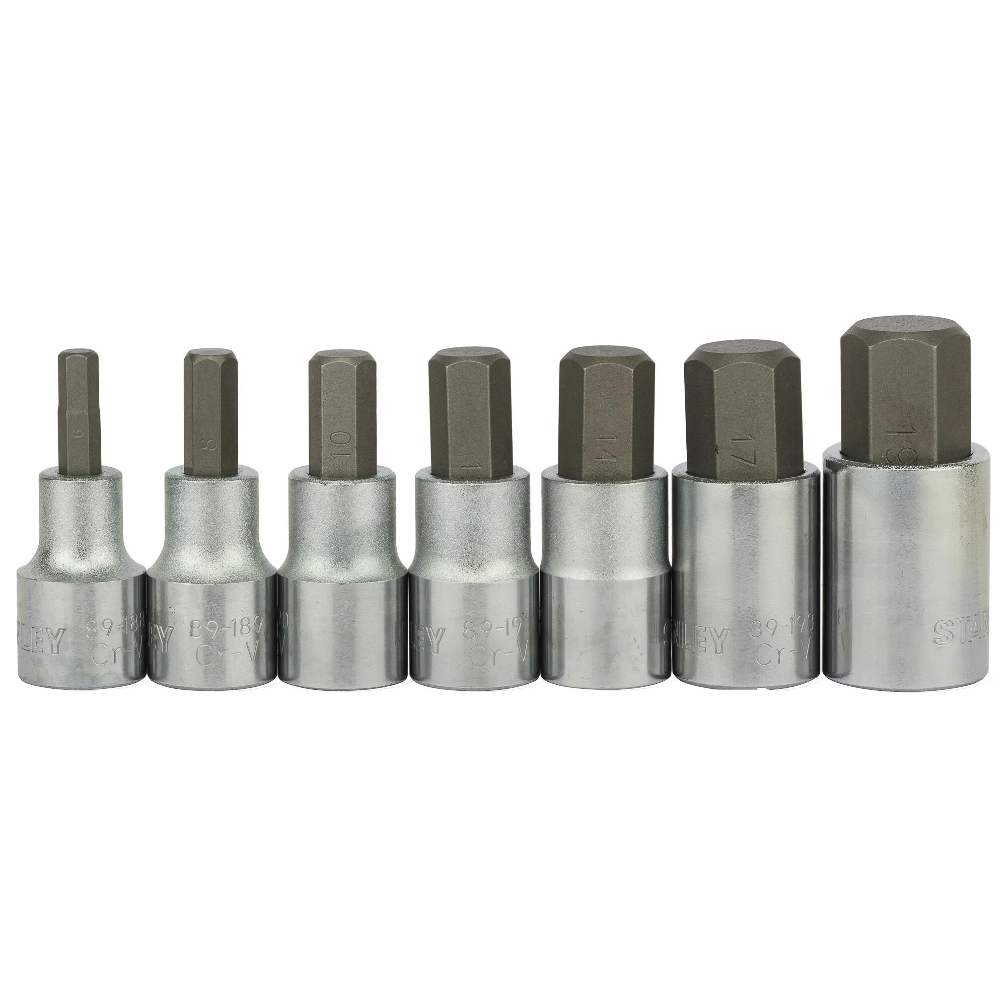 Coffret douilles à 6 pans creux métriques 1/2’’ - 7pcs image