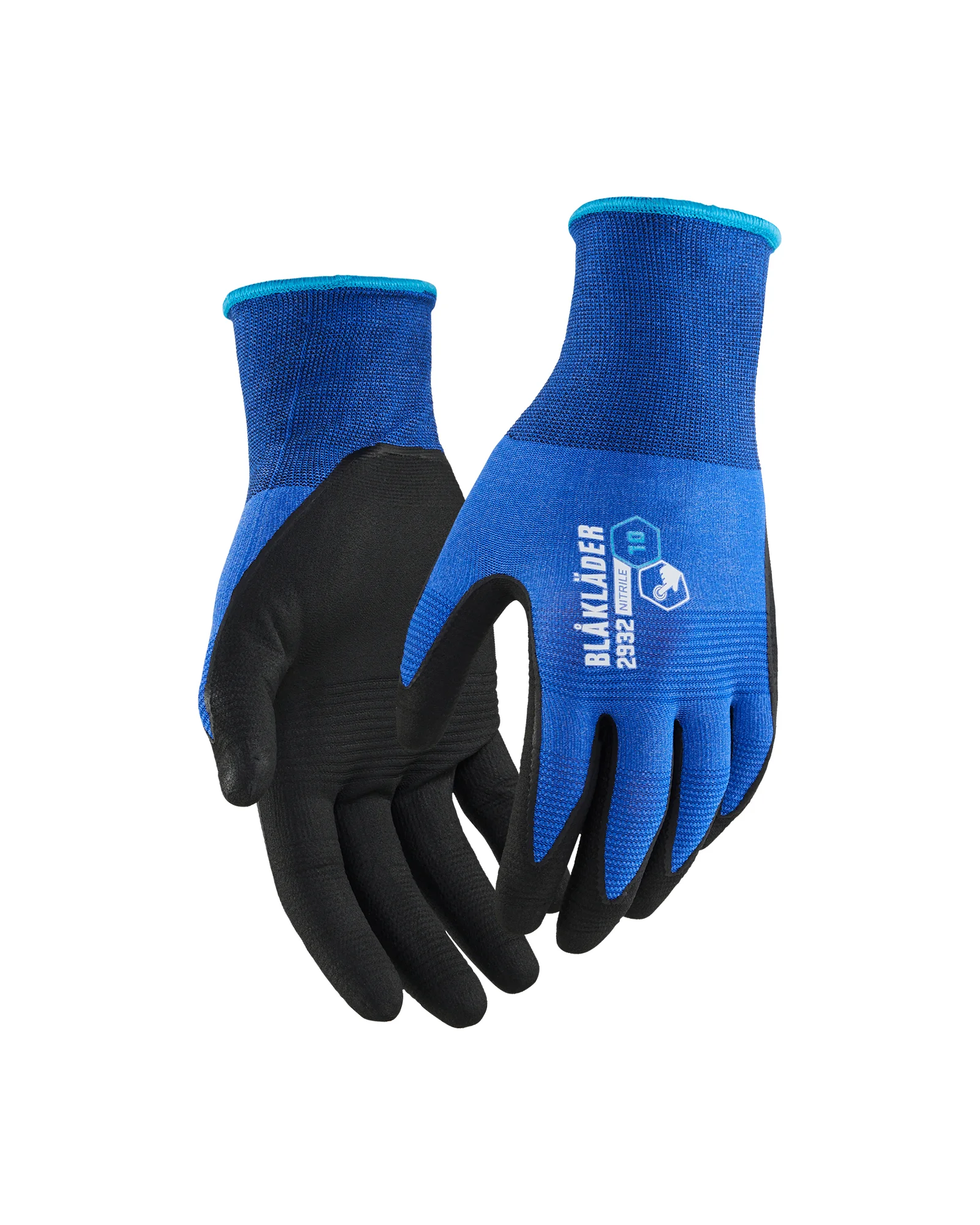 Lot de 12 paires - Gants de protection en nitrile trempé 2932 - Bleu roi image