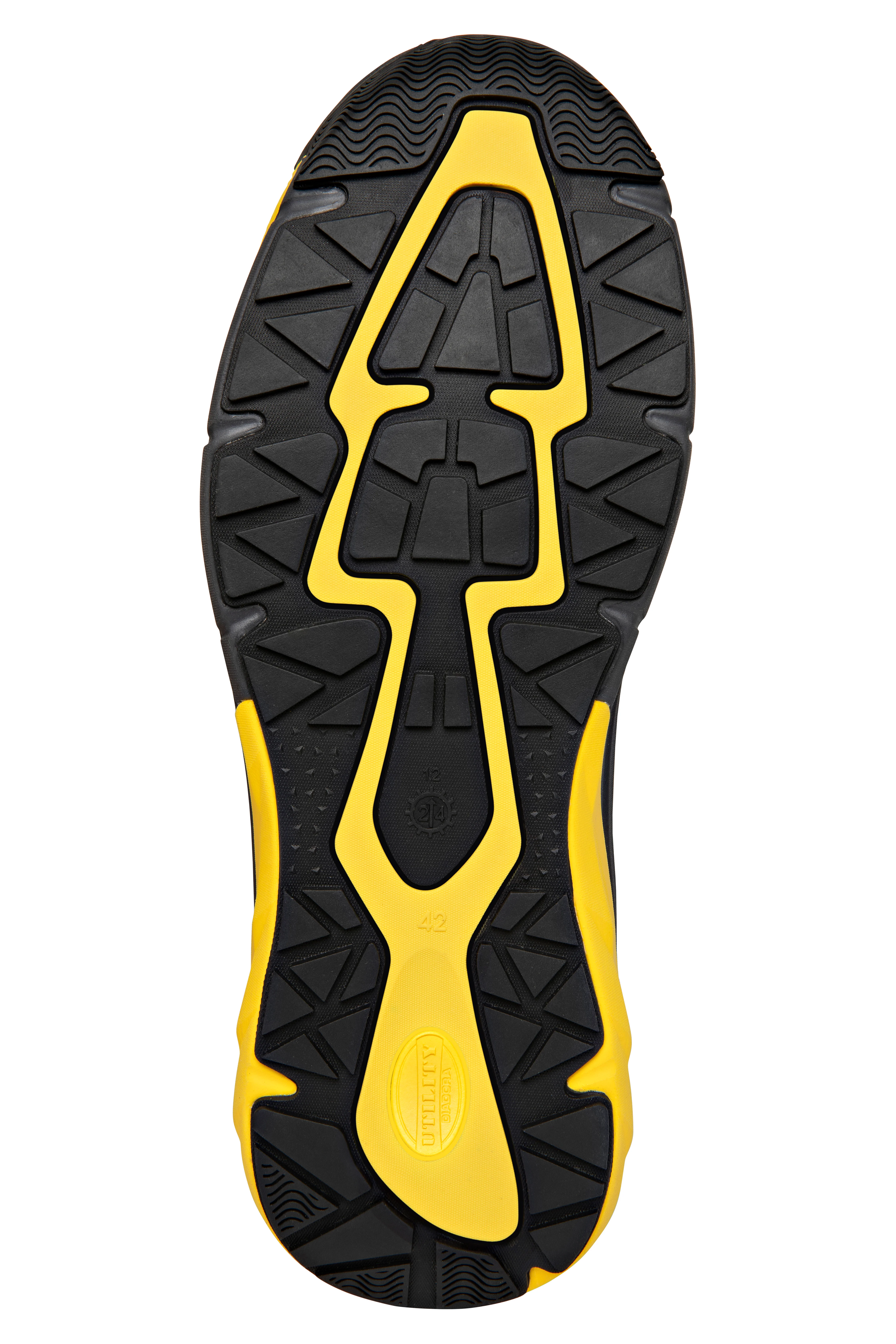 Chaussures de sécurité semi-hautes VORTEX DA2 S3S SC FO SR HRO ESD - Noir/Jaune Utility image