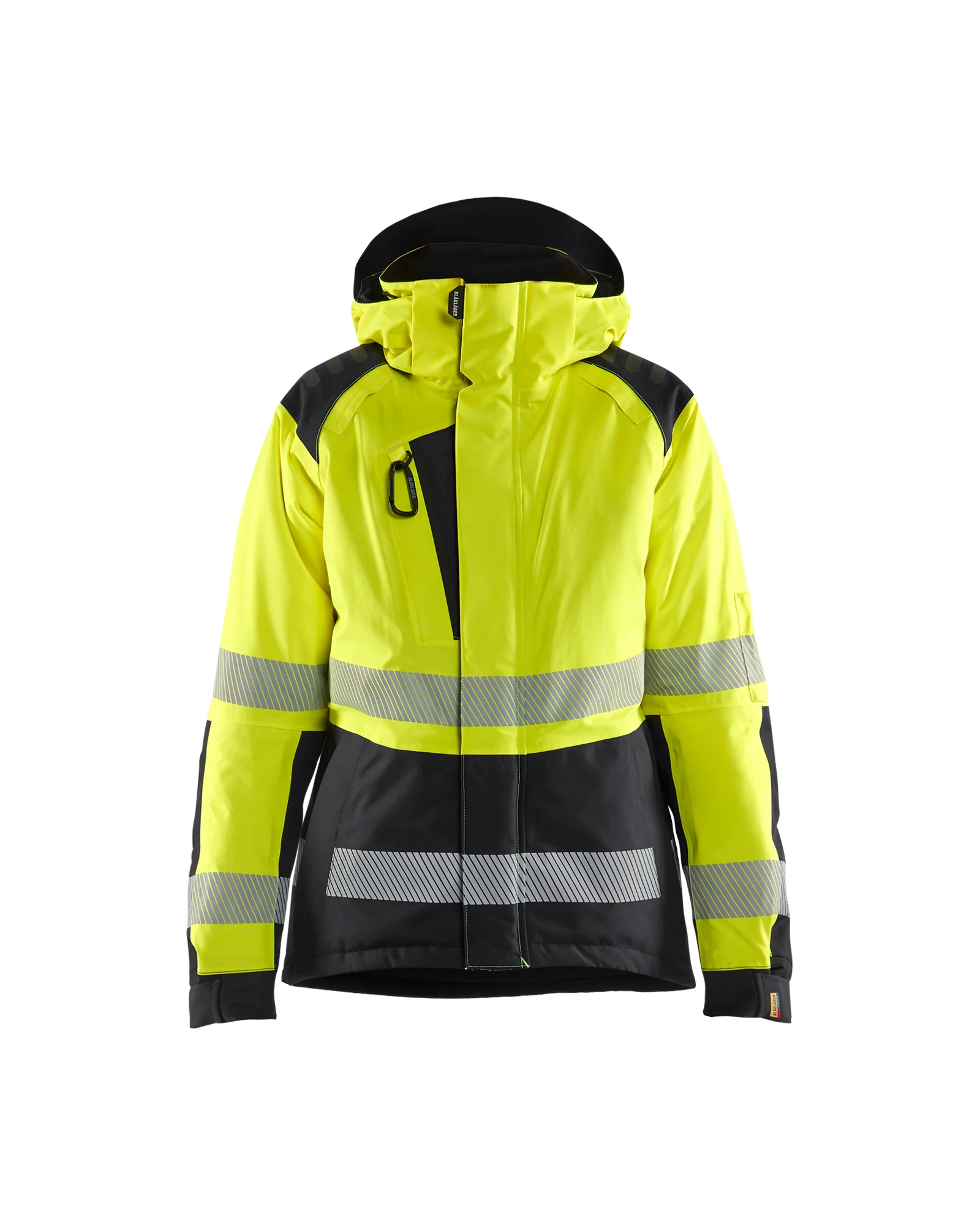 Veste hiver haute visibilité femme 4456 - Jaune/Noir image