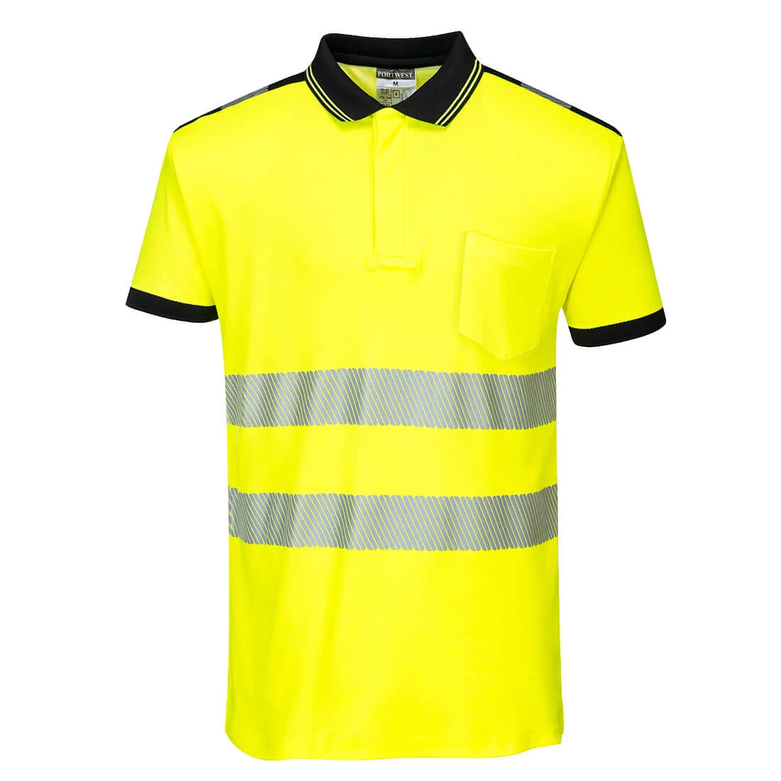 Polo HV PW3 Jaune/Noir image