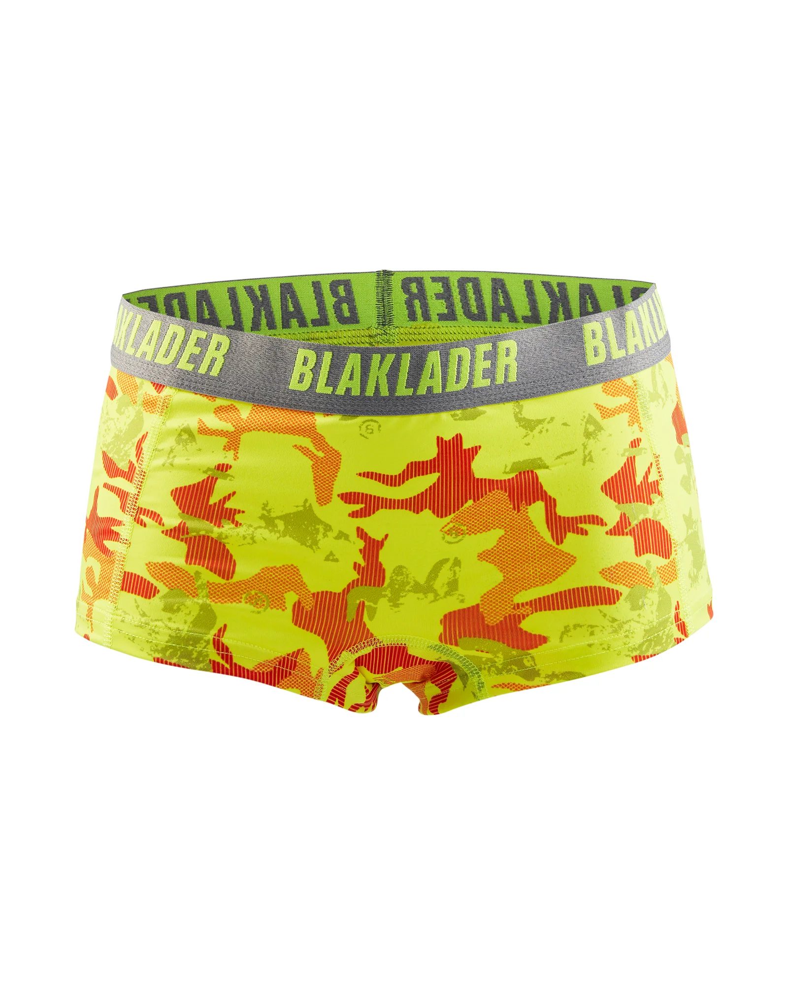 Pack de 2 - Boxers femme 7205 - Jaune fluo/Gris clair image