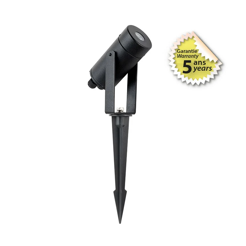 Projecteur extérieur LED piquet FLOW 1,6W - 165lm - 2900K IP67 - Noir image