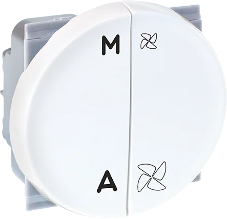 Interrupteur VMC 2 vitesse + marche/arrêt - COMETE image