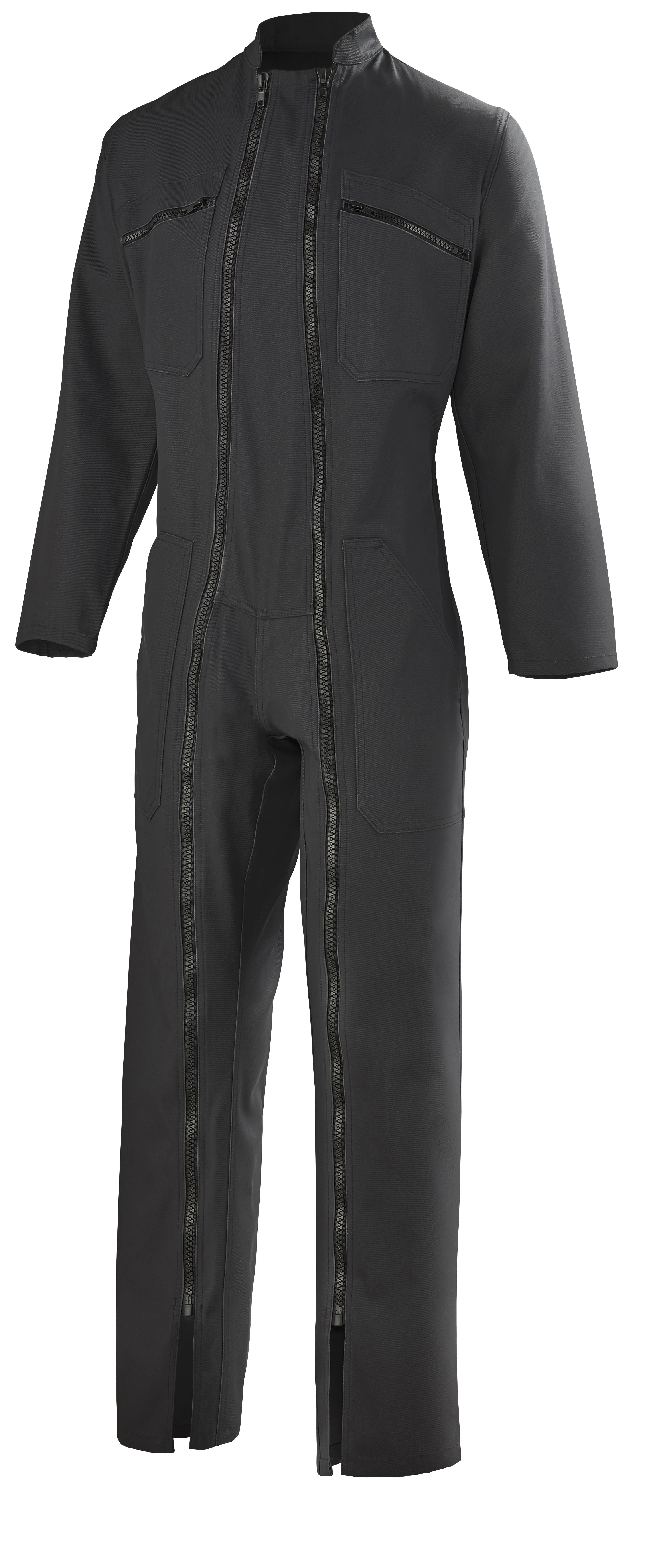 COMBINAISON 2 ZIP C/P ESSENTIELS NOIR image