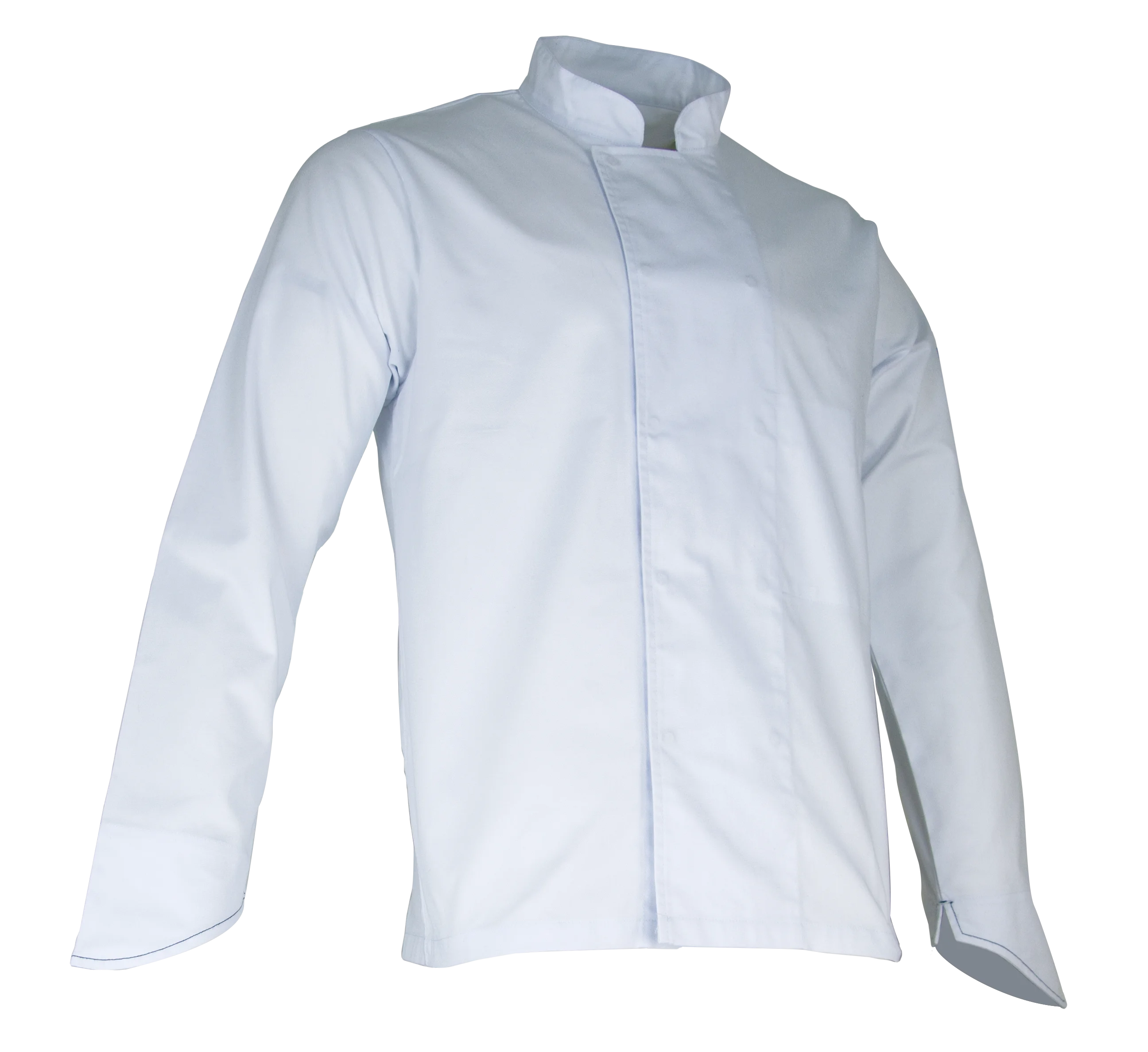 Veste de travail cuisinier ML COURGETTE - BLANC image