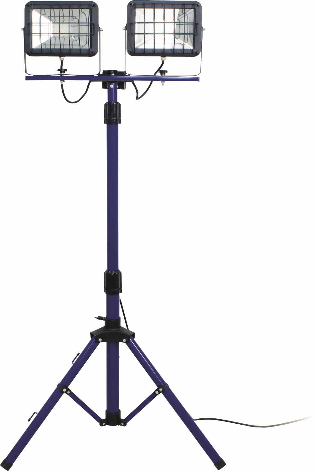 PROJECTEUR DE CHANTIER LED SUR TREPIED SLIMLINE - CABLE 5M H07RN-F 3G1,0 IP65 HAUTEUR MAXI 1,80M image