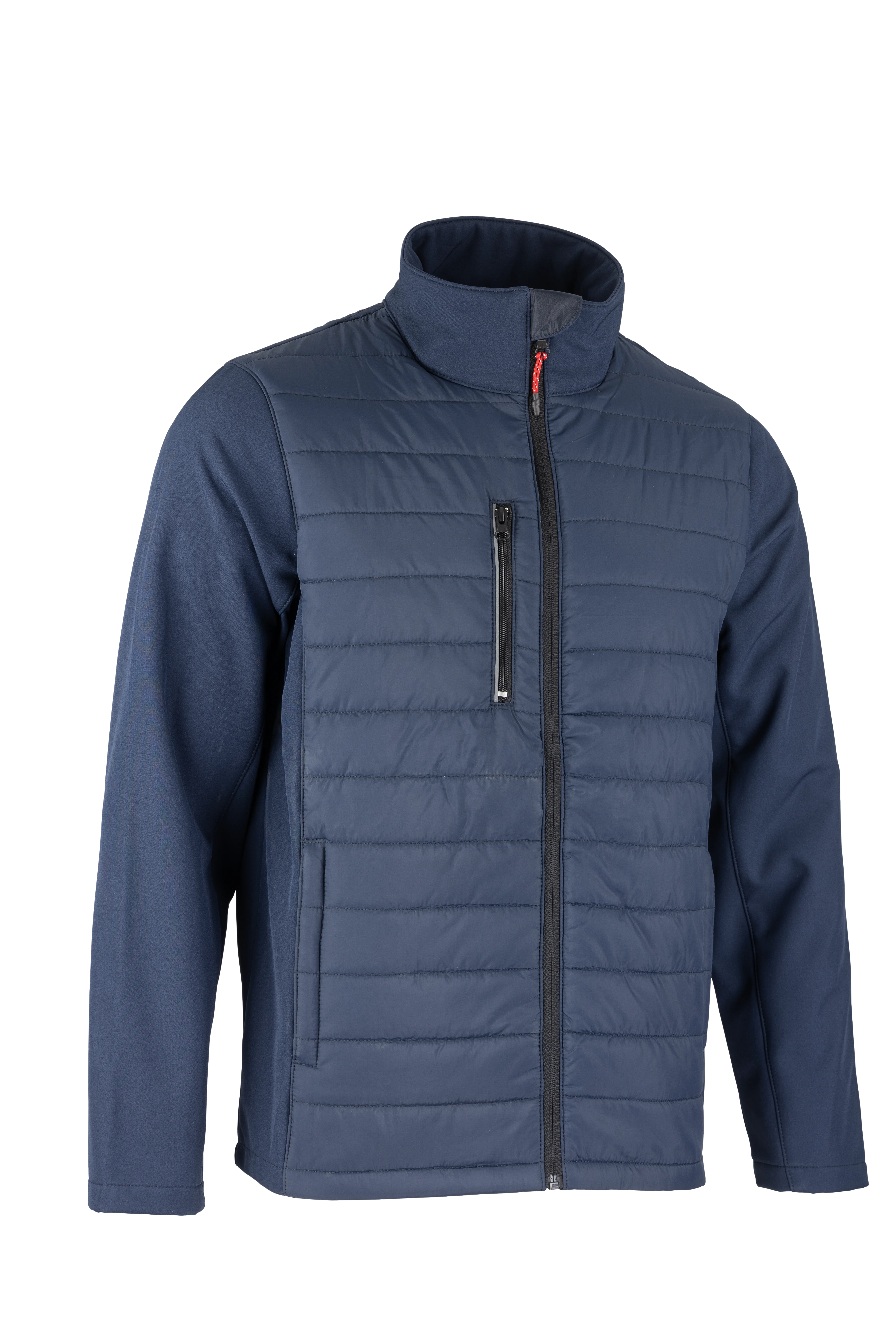 Veste de travail bi matière SAFE - BLEU FONCÉ image