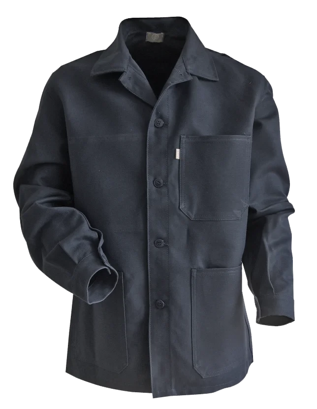 Veste de travail boutonnée LINTEAU - GRIS image