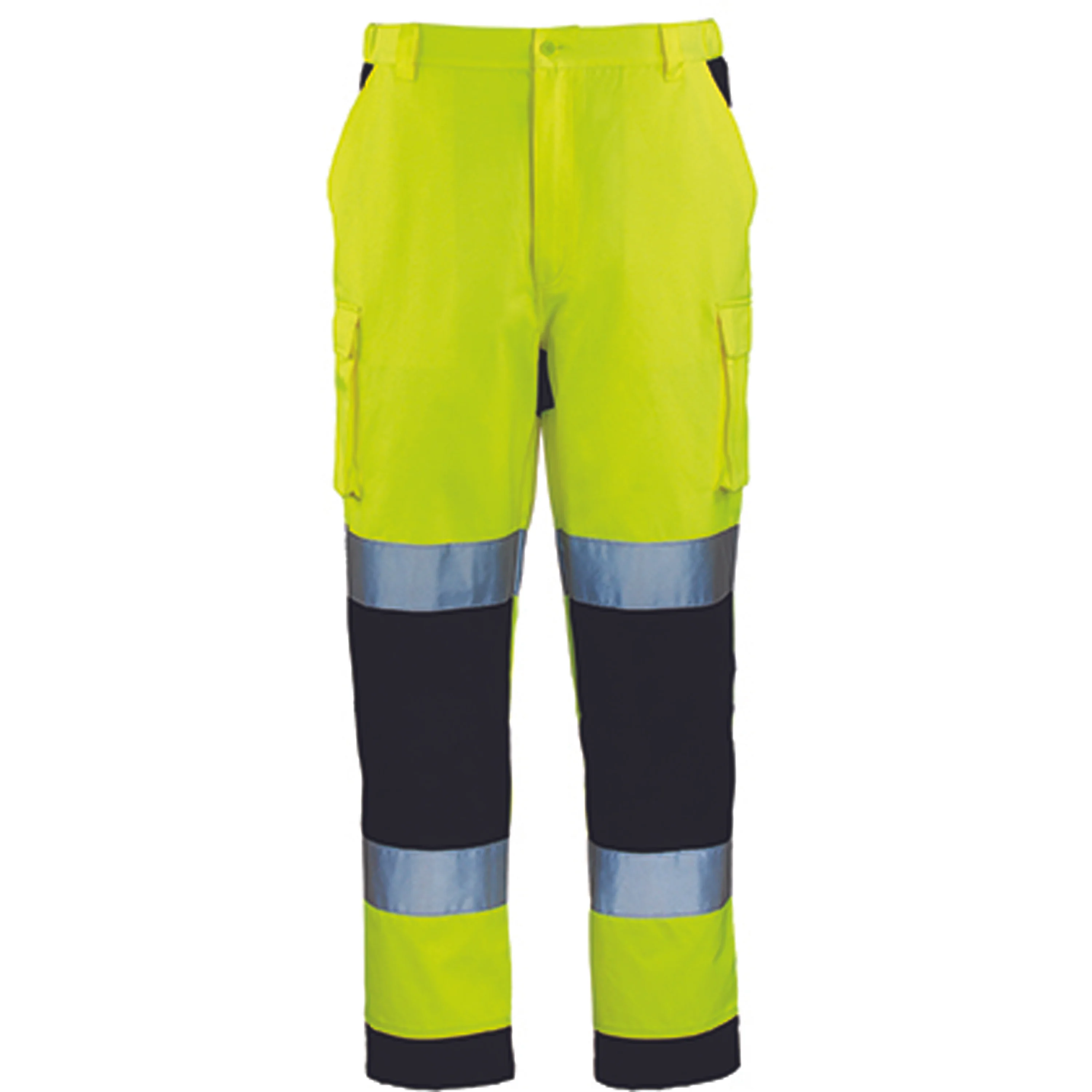 Pantalon de travail haute visbilité PATROL - Jaune Fluo image