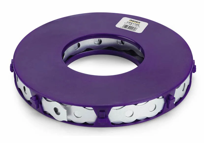 Feuillard métallique galvanisé perforé courbé - ATLANTIS C2-M image