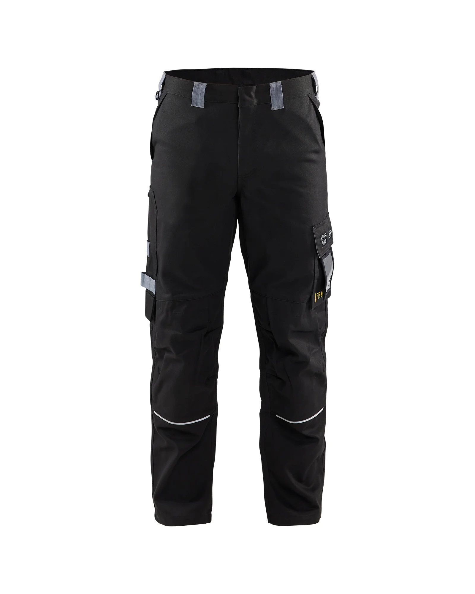 Pantalon de travail retardant flamme 1561 - Noir/Gris clair image