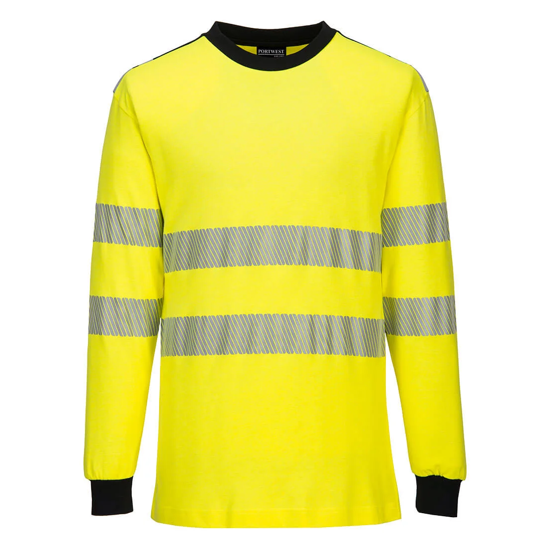 T-Shirt Hi-Vis Flamme Résistant WX3 Jaune/Noir image