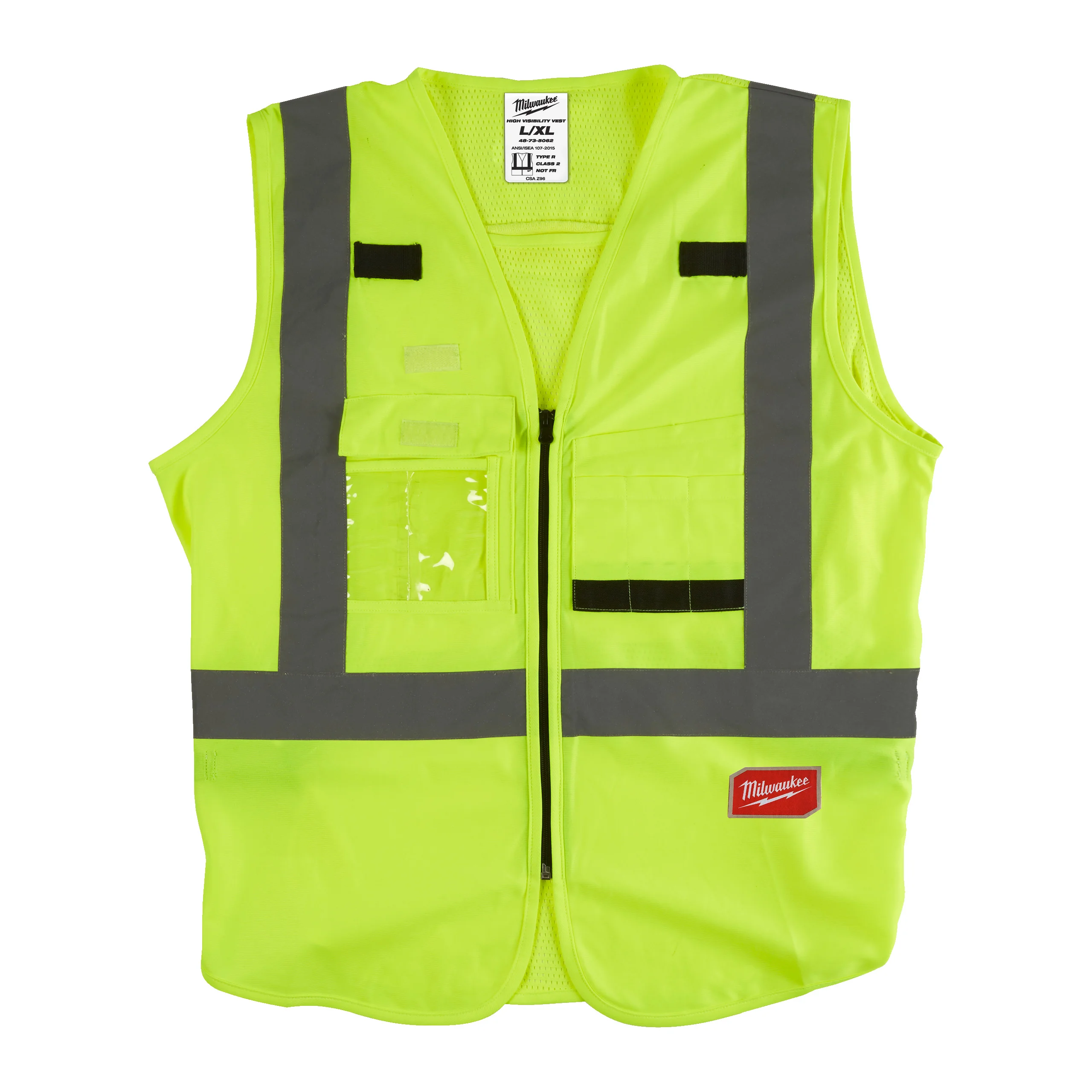 GILET DE CHANTIER HAUTE VISIBILITÉ image