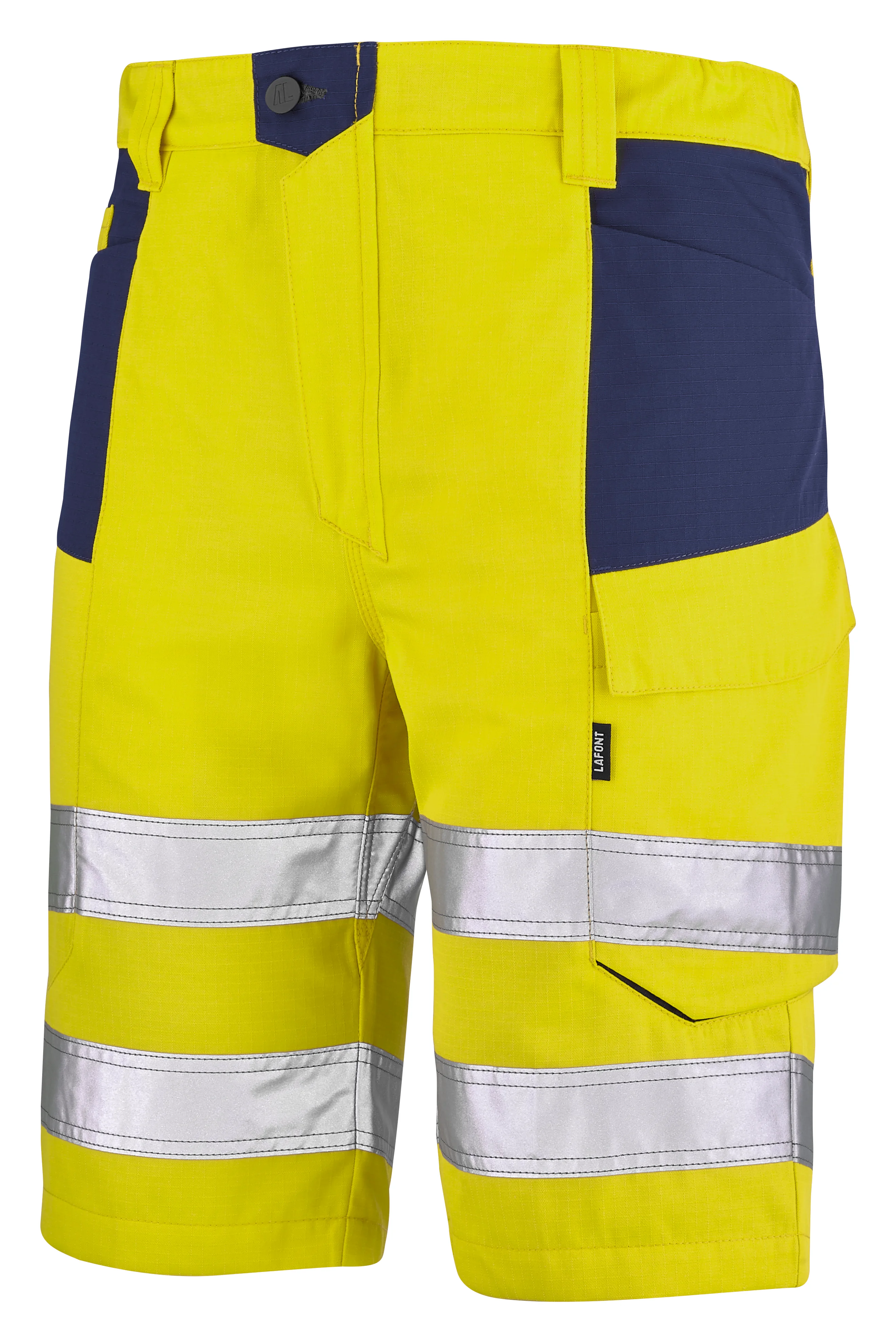 JAUNE FLUO / BLEU MARINE XS - FR(36-38) image