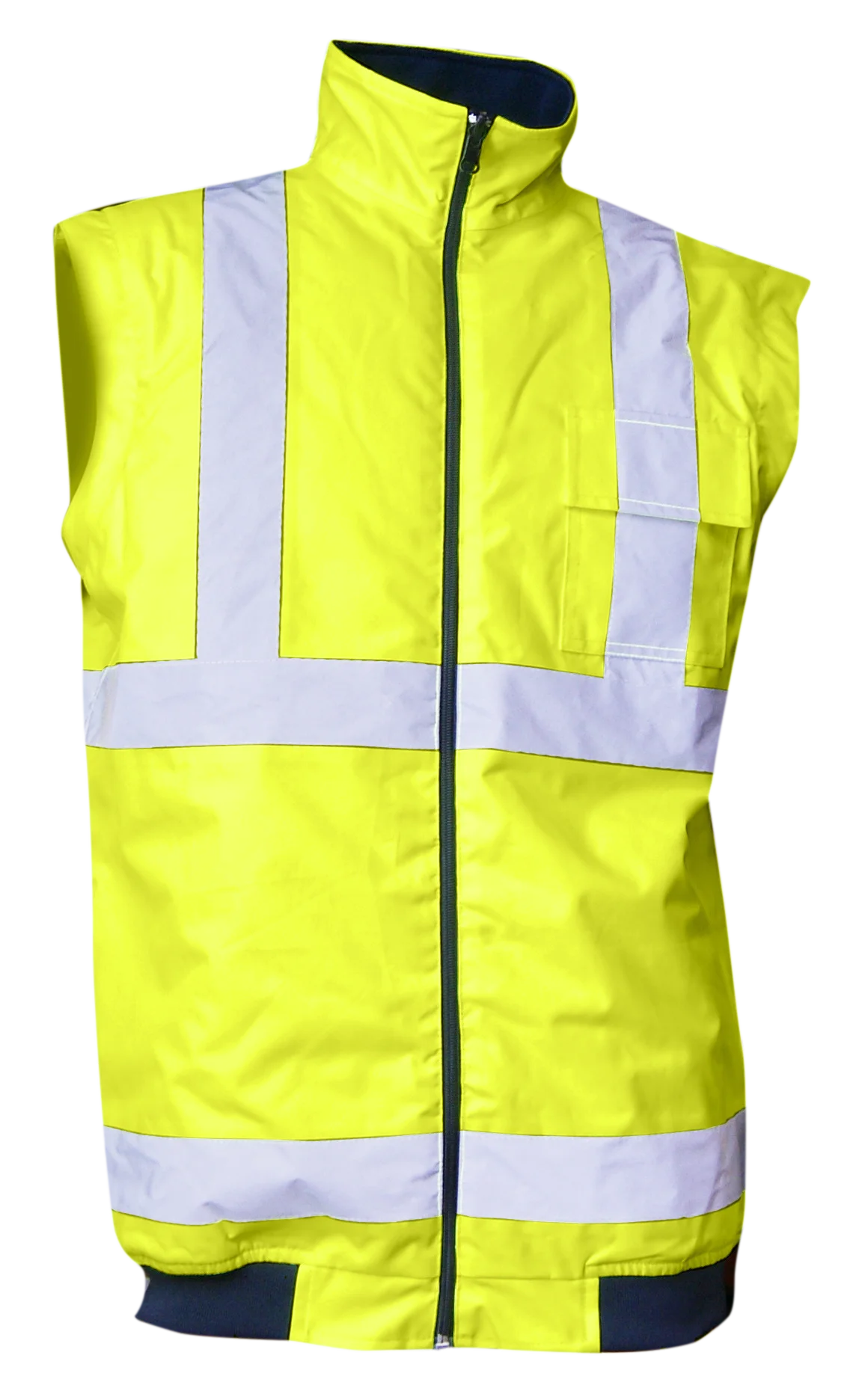 Parka de travail HV PREVENTION - MARINE/JAUNE FLUO image