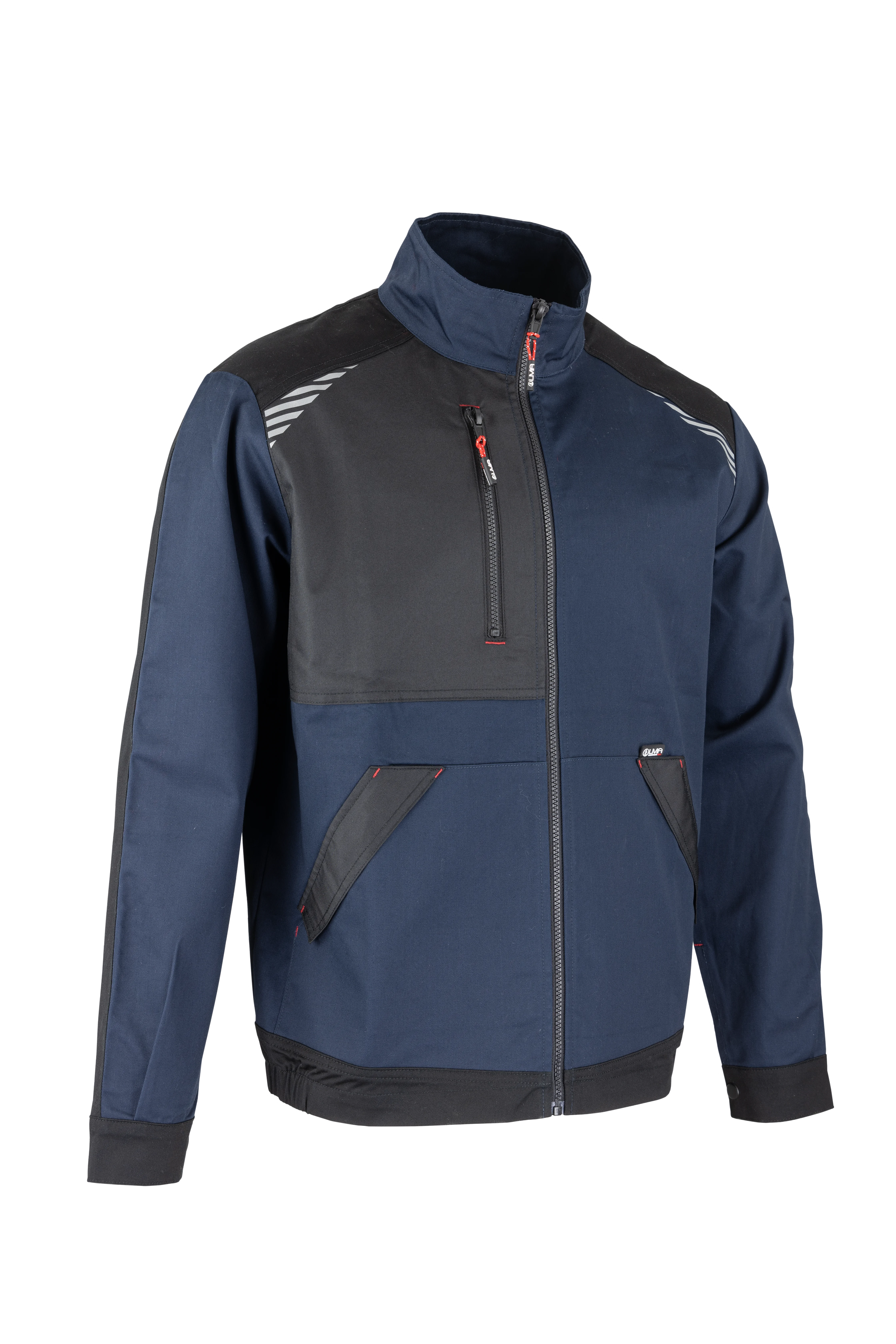 Veste de travail TYPHON - BLEU FONCE/NOIR image