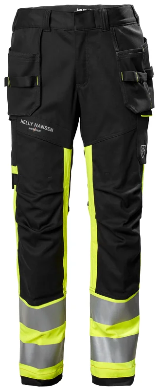 Pantalon de construction haute visibilité classe 1 FYRE - Jaune HV image