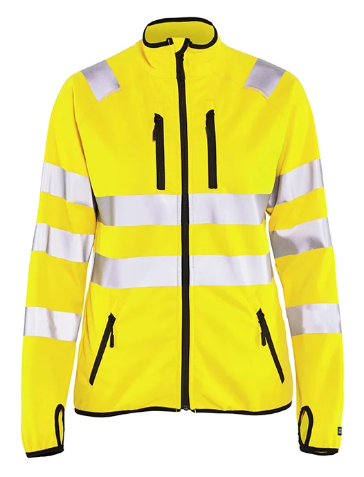 Veste de travail softshell haute visibilité femme 4926 - Jaune fluo image
