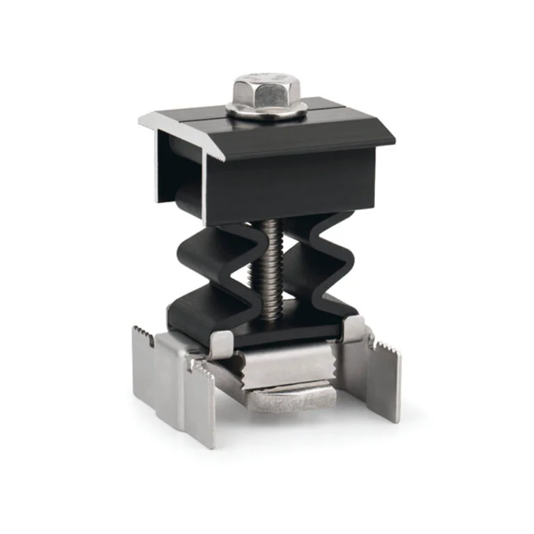 Boite de 10 - Pince de fixation rapide noire pour panneaux solaires - 30/50 image