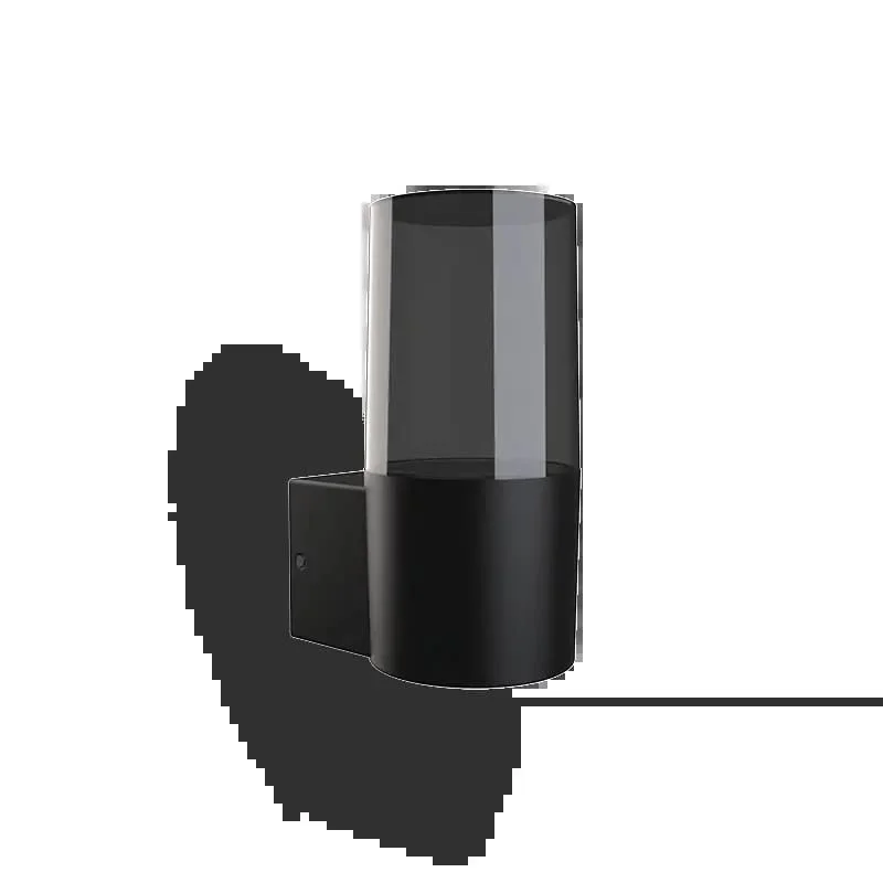 Applique murale ronde HELIOS E27 (sans ampoule LED 12W max) IP44 - Noir image