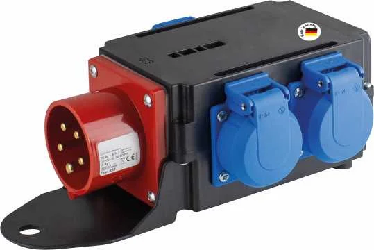 SORTIE 3 PRISES NF 1PNT/16A/250V image