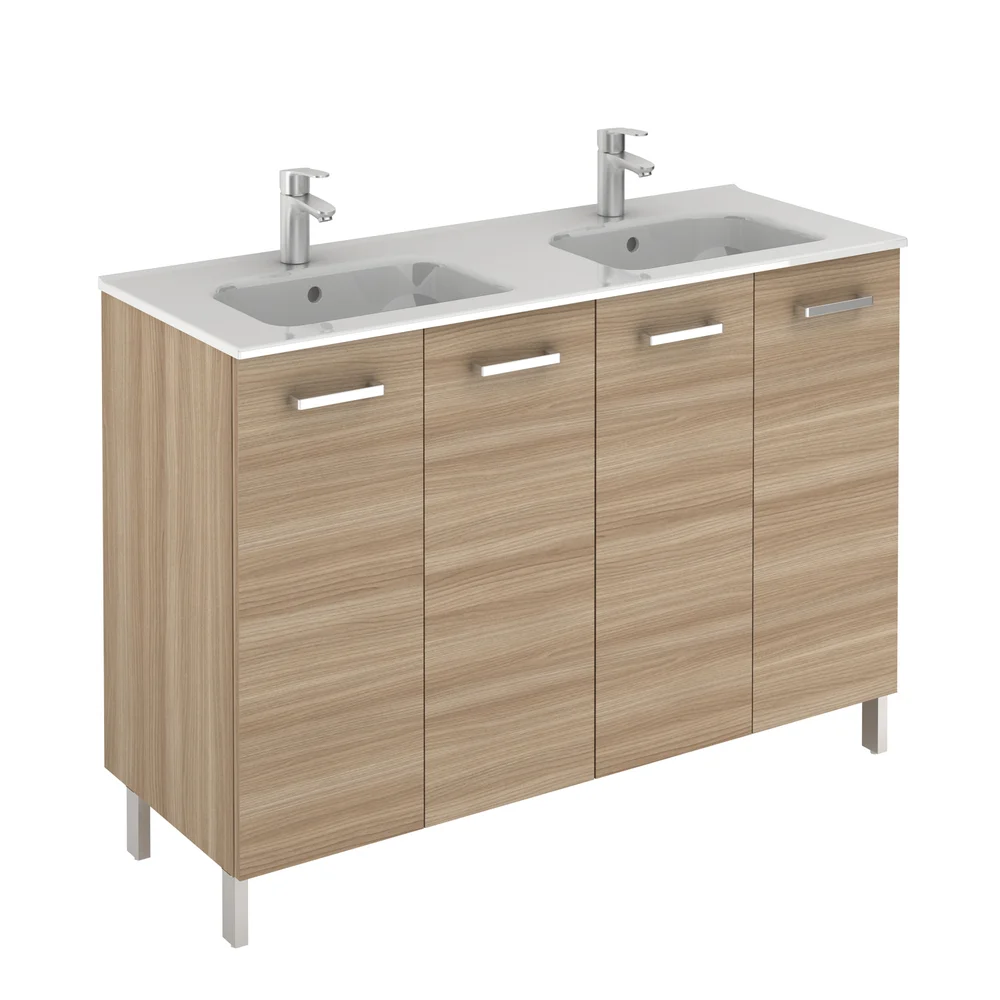 Larg 1200 - double vasques - 4 portes image