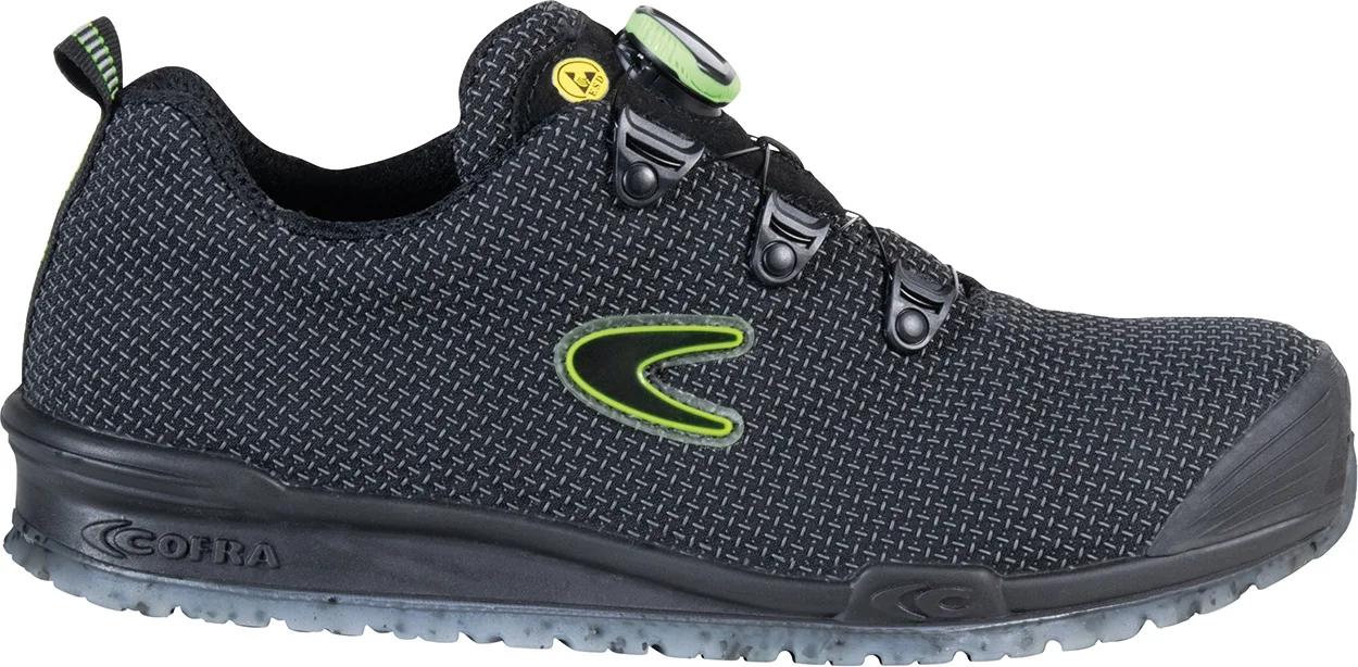 Chaussures de sécurité basses MALMO ESD S3S FO SR - Noir image