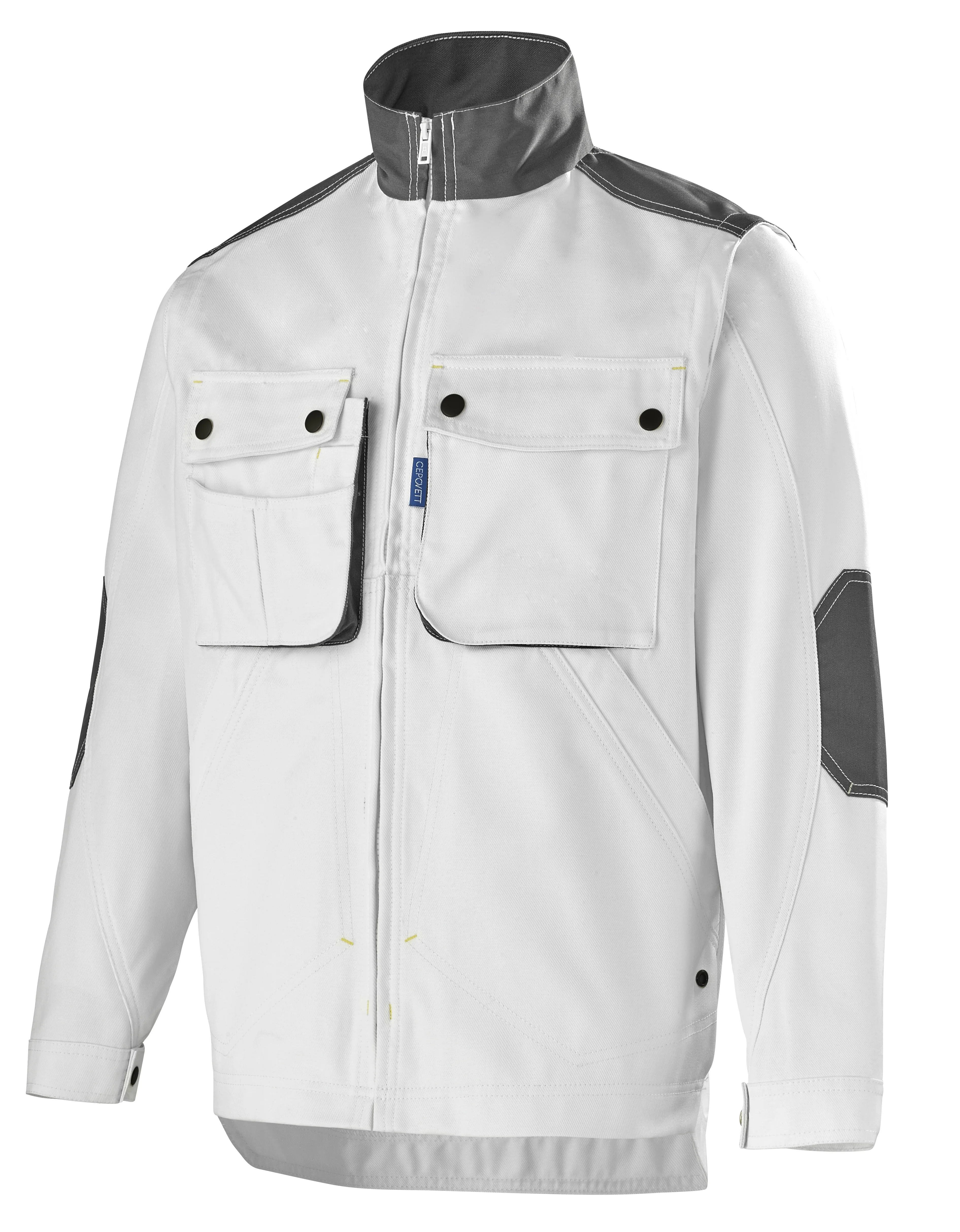 BLOUSON MANCHES AMOVIBLES CRAFT PAINT BLANC/GRIS CONVOY image