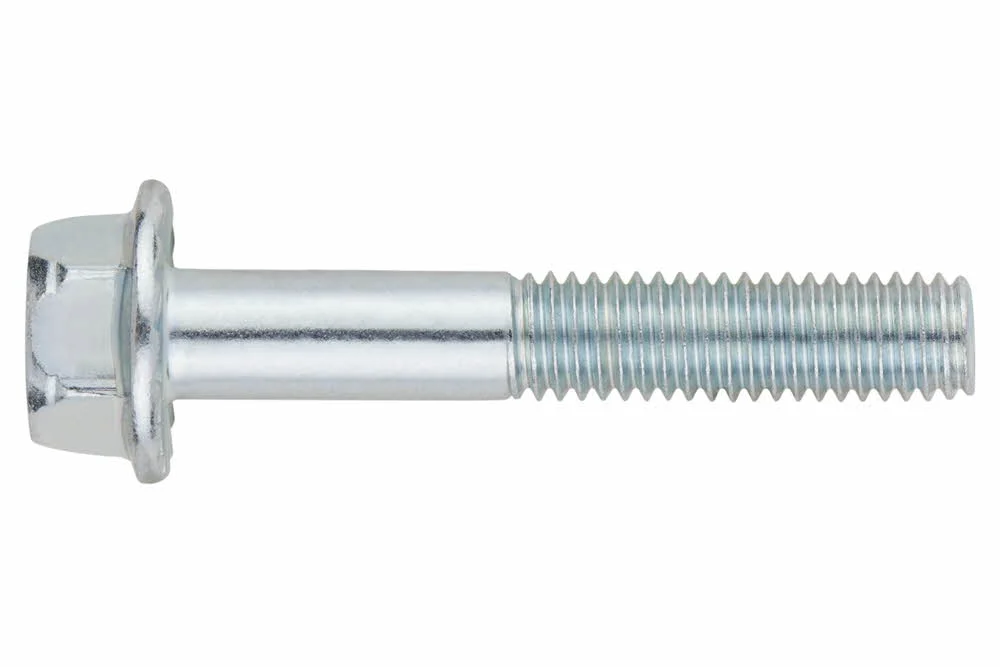 Vis à embase crantée 8.8 - Tête hexagonale - Zinguée image