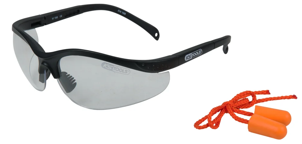 Lunettes de protection avec bouchons d'oreille image