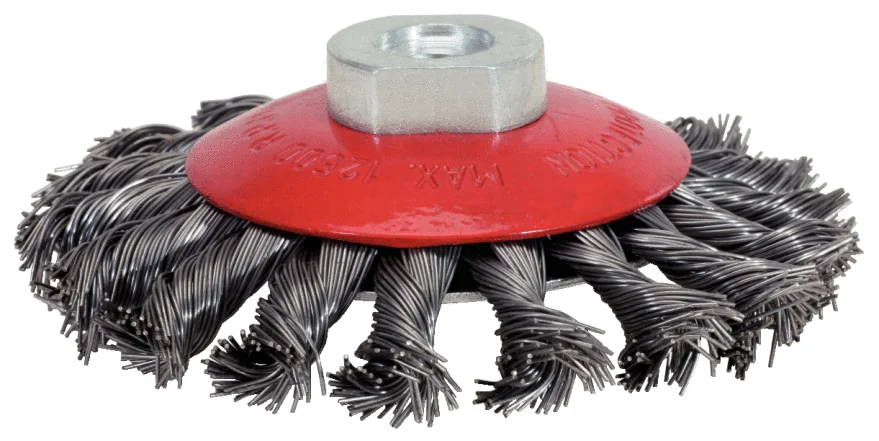 Brosse inox torsadé 0,5 mm, Ø 115 mm image