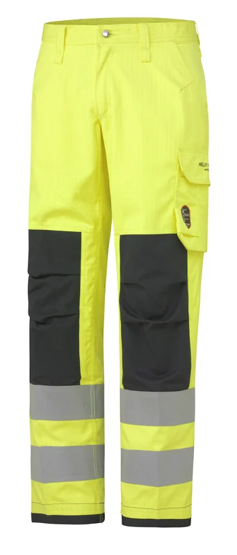 Pantalon de travail ignifugé haute visibilité classe 2 ABERDEEN - Jaune  image