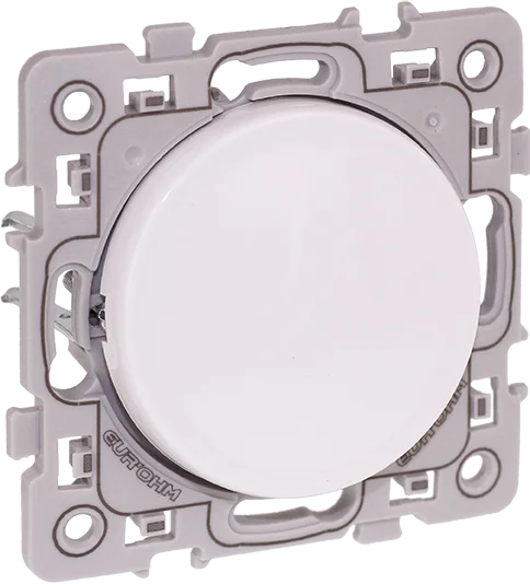 Interrupteur va et vient non lumineux avec griffes 10AX - SQUARE image