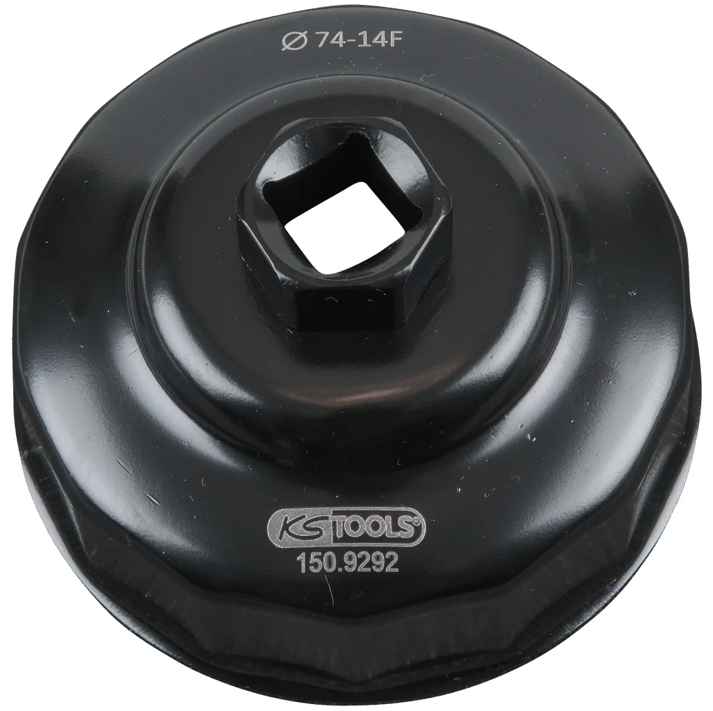 Cloche pour filtre à huile 1/2" diamètre 74 mm image