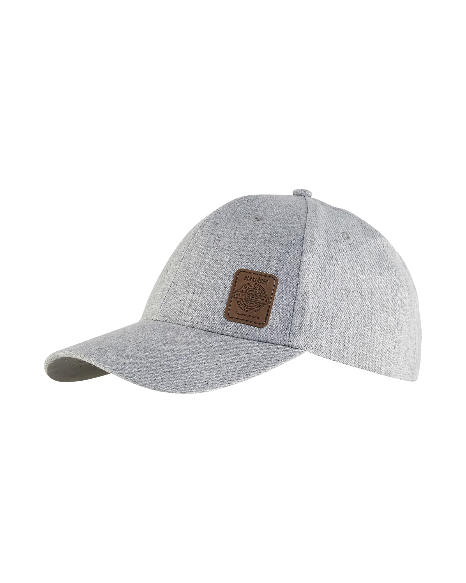 Casquette en laine Gris chiné image