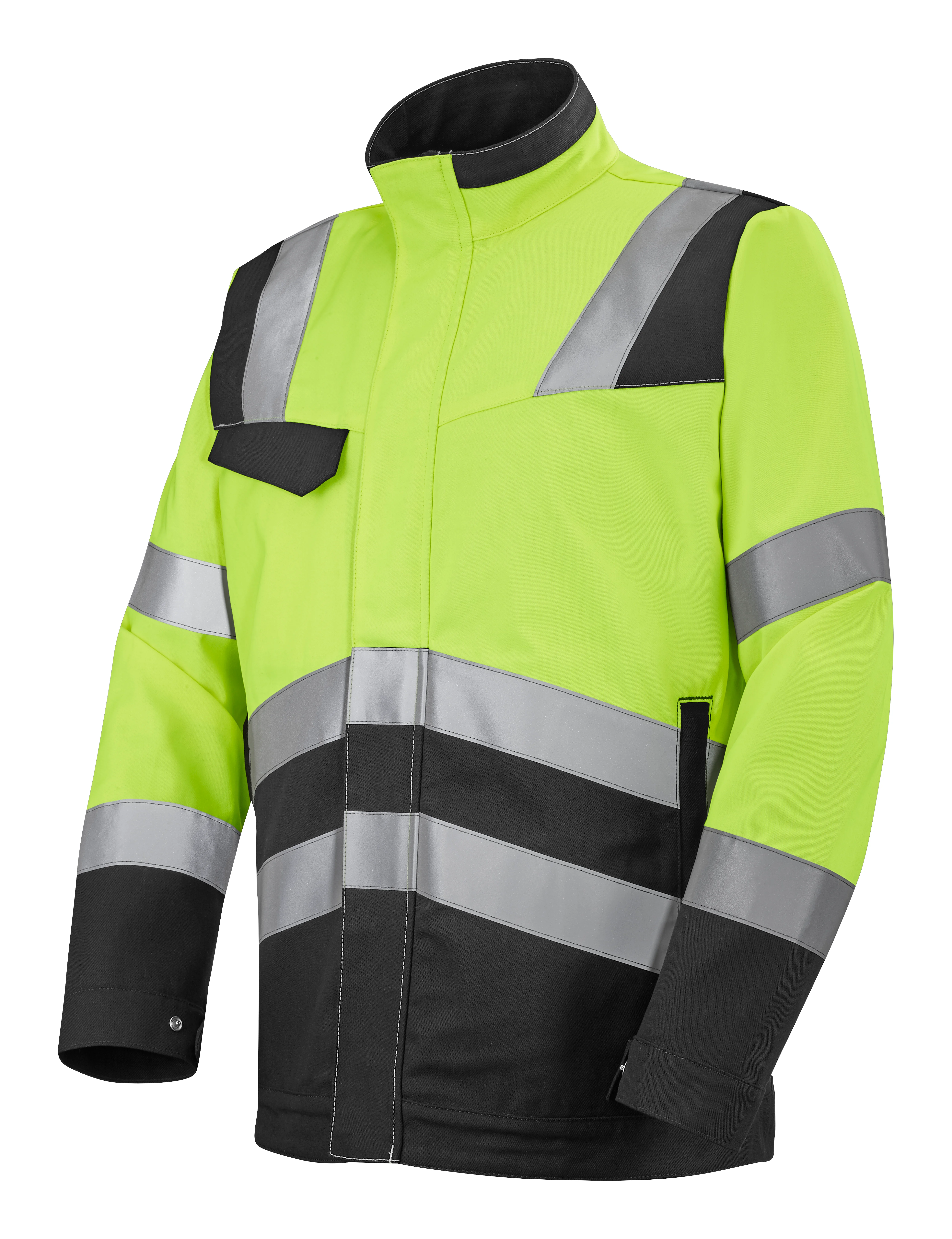 BLOUSON FLUO SAFE XP JAUNE FLUO/GRIS CONVOY image