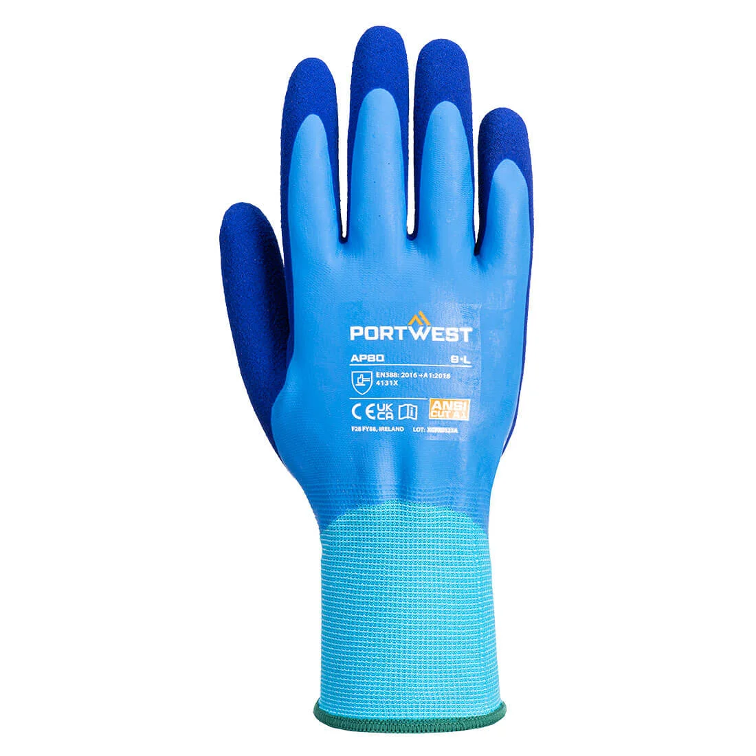Gants Liquid Pro Bleu image