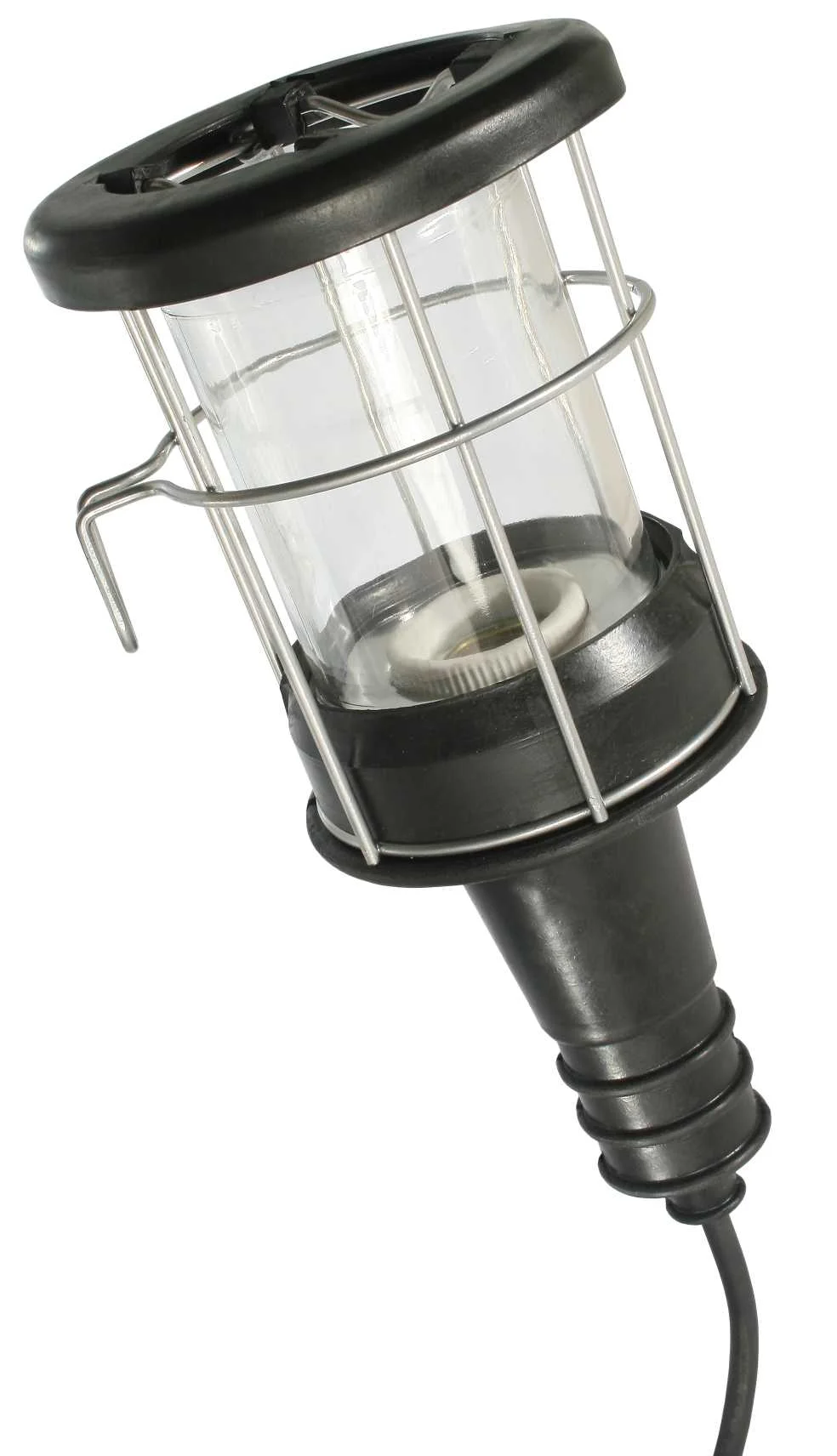 BALADEUSE CAOUTCHOUC 100 W E27 - H05RN-F 2X1,0 - 5M DE CABLE image