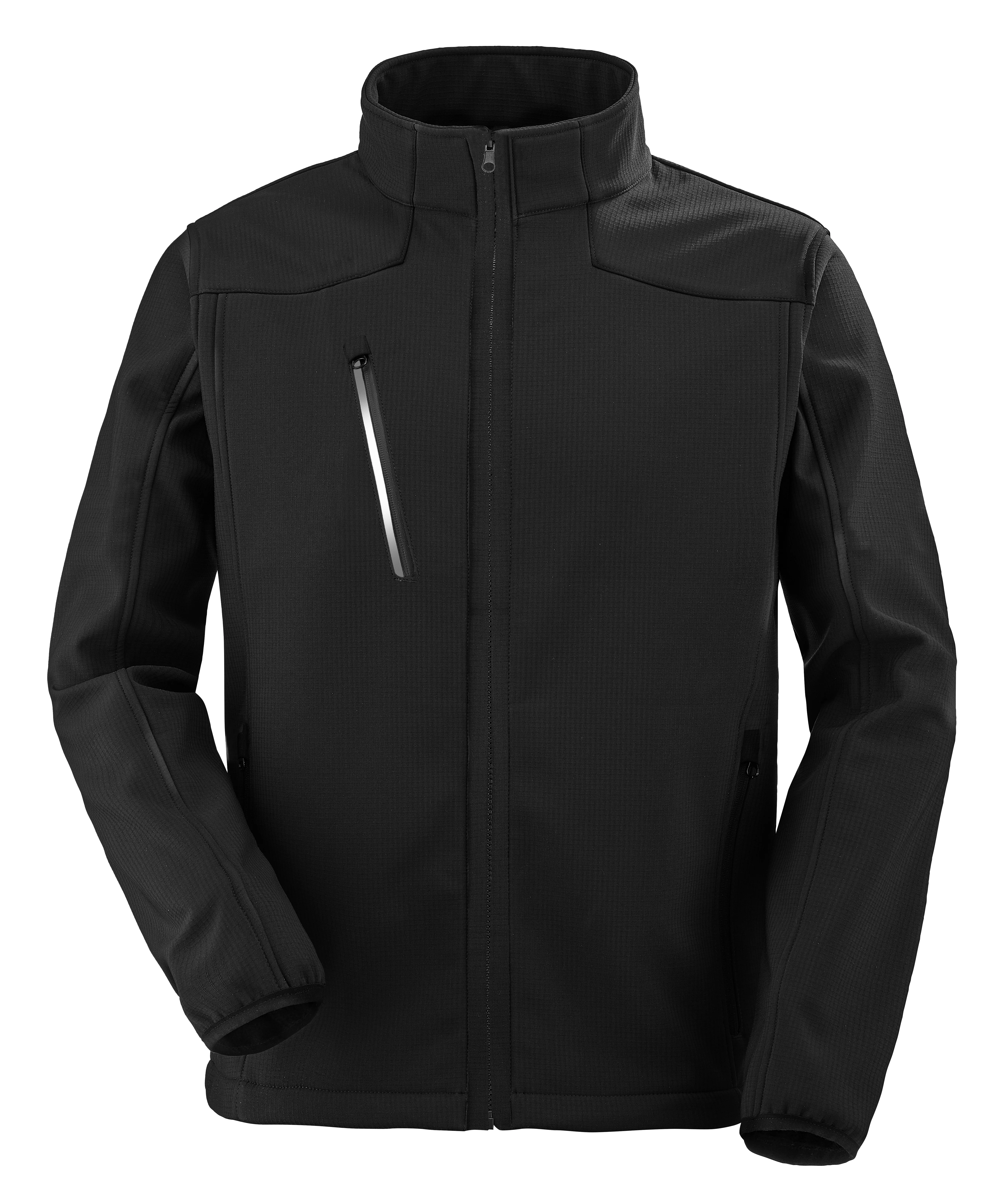 VESTE SOFTSHELL MANCHES AMOVIBLES TEREK NOIR image