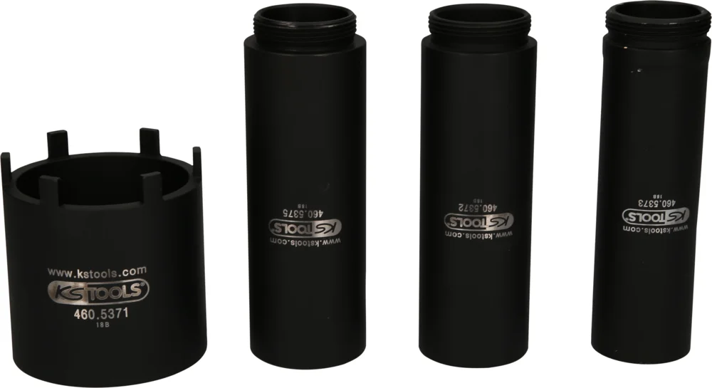 Jeu de douilles à 6 ergots Ø 63 mm avec 3 tubes de centrage pour Mercedes, 4 pcs image