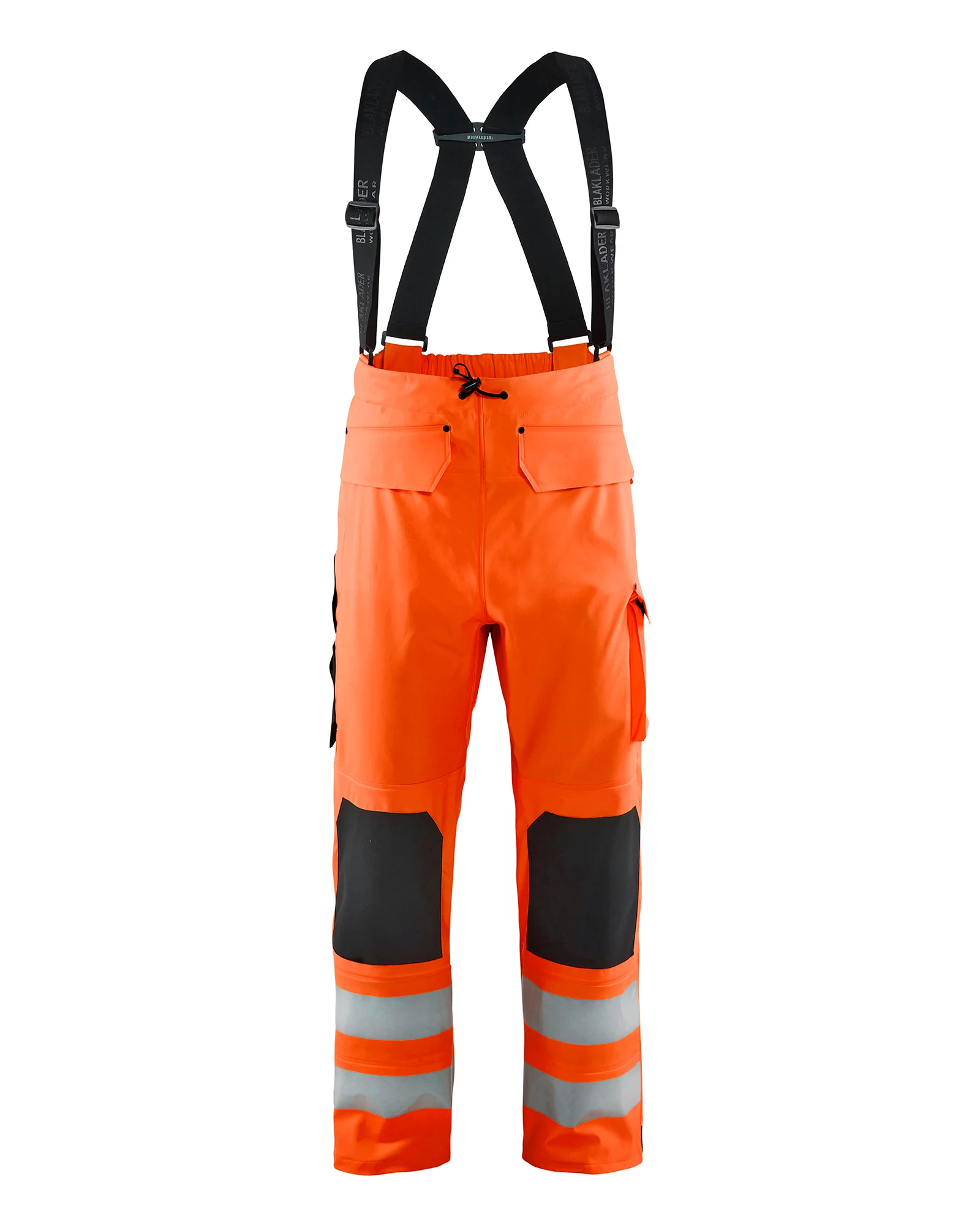 Pantalon de pluie haute visibilité niveau 3 1306 - Orange fluo image