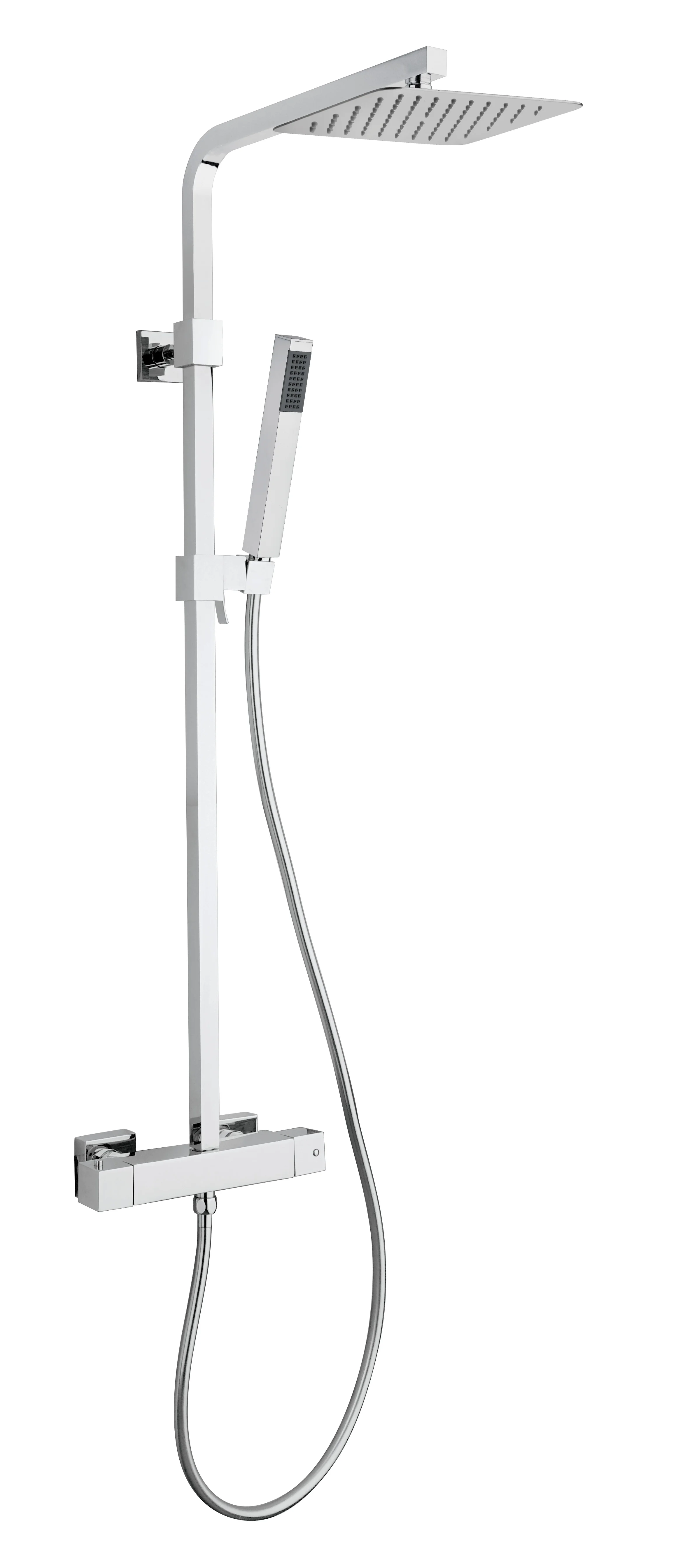 Colonne de douche Tank - 200X x 200 - chrome image