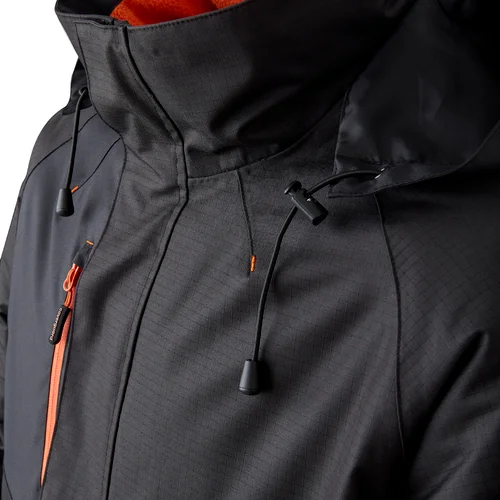 Parka ripstop doublure polaire YUZU - Noir image