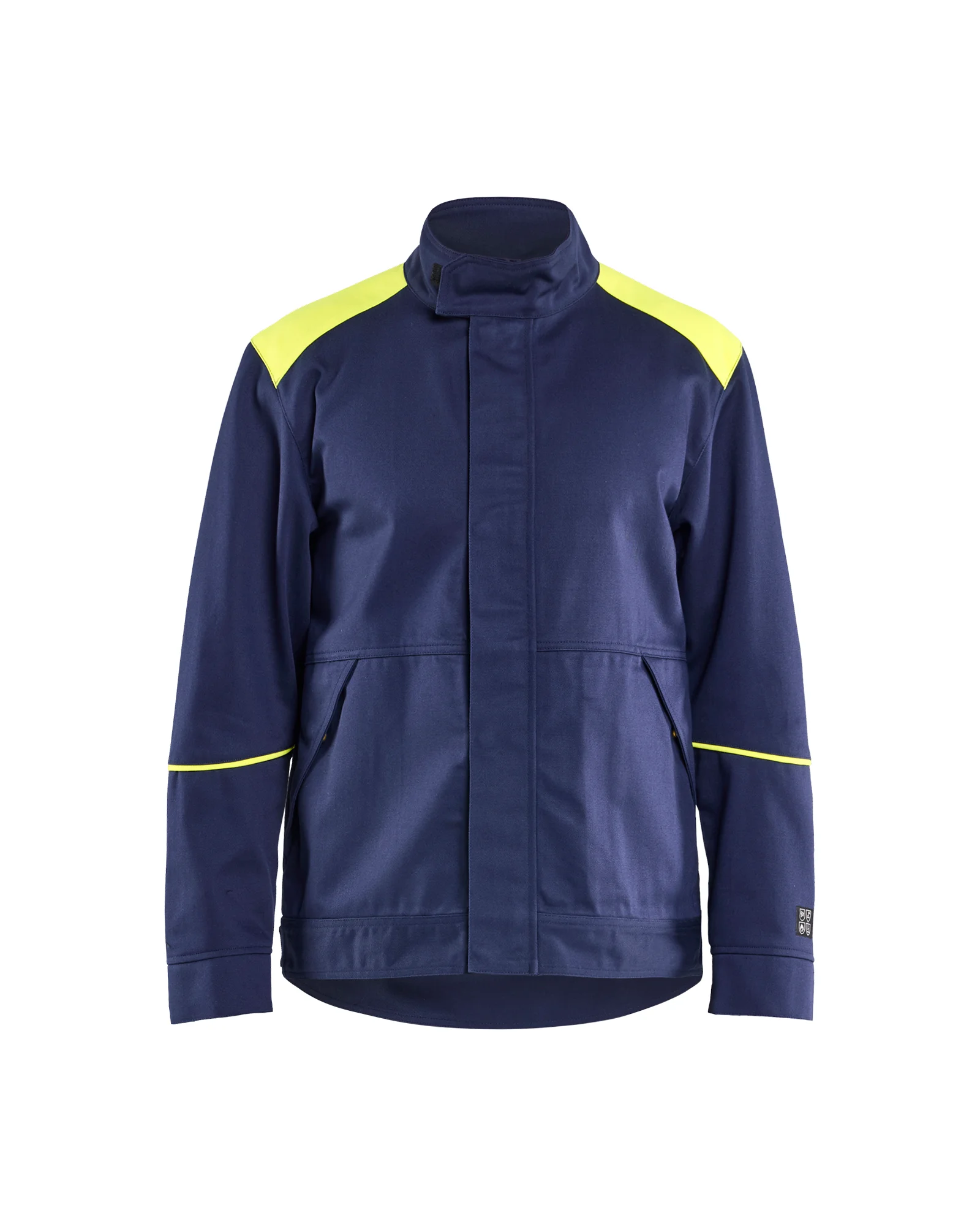 Veste de soudeur 4801 - Marine/Jaune fluo image